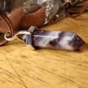 Banded Amethyst Double Point